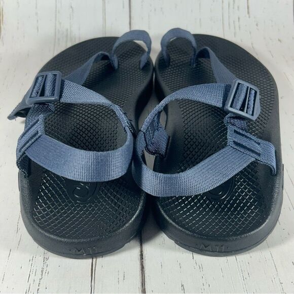 Chaco Bodhi Men’s Adjustable Strap Sandals Slides Blue Size 11 - Picture 4 of 8